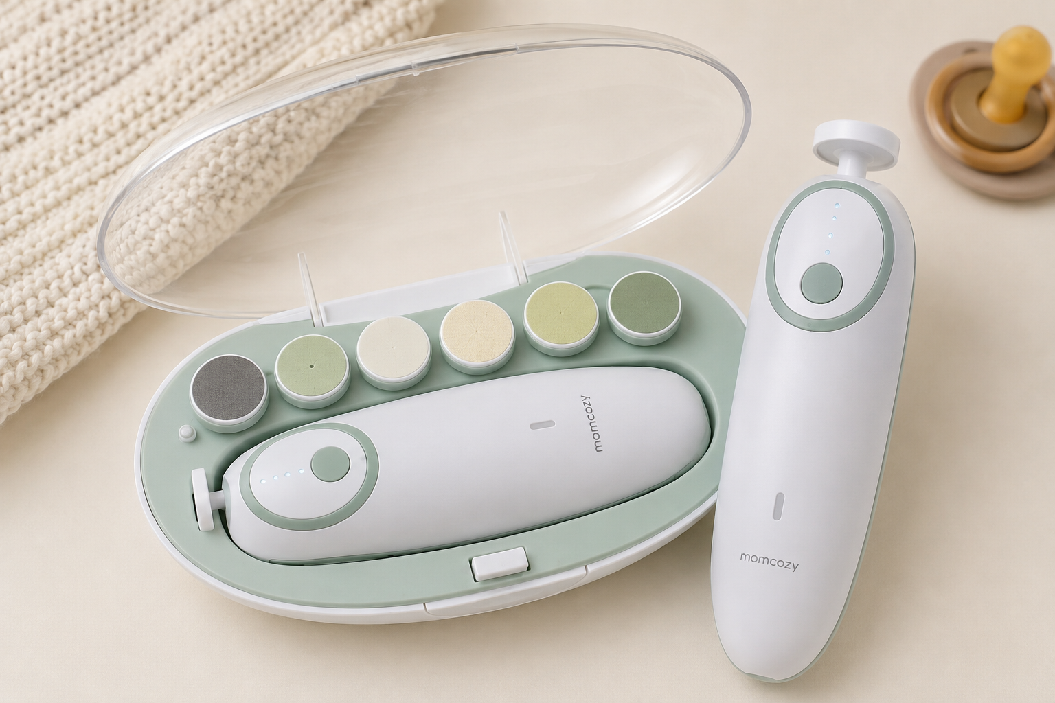 Gentle Baby Nail Trimmer Electric Rechargeable